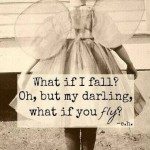 Motivational Monday quote – what if I fall?
