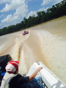 Tubing on fitzroy river