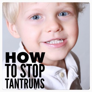 stopping tantrums