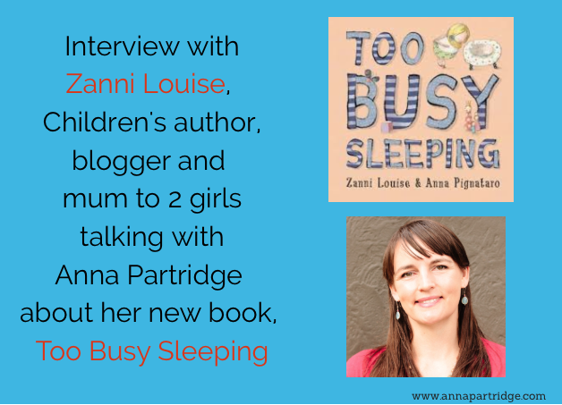 Interview with Zanni Louise, Children’s Author